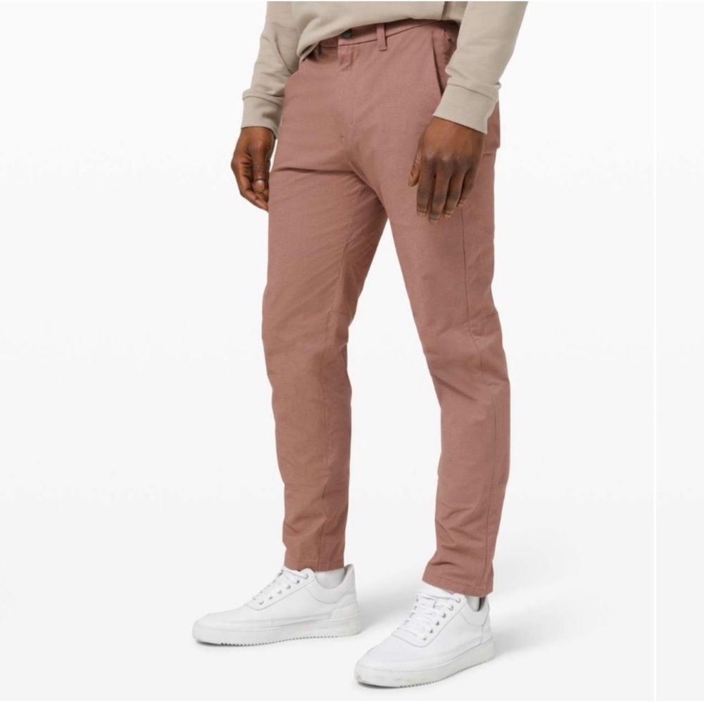 Lululemon Mens 32”x34” Slim Commission Pant - Earth Clay color